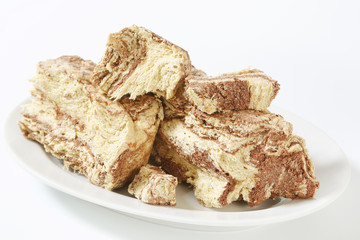 Chocolate flavor halva