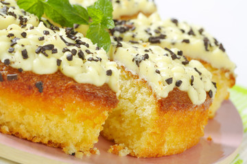 Lemon sponge cake