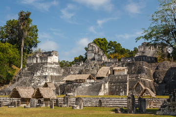 Ruins of the ancient Mayan city of Tikal, Guatemala