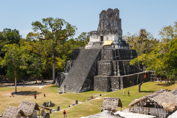 Ruins of the ancient Mayan city of Tikal, Guatemala