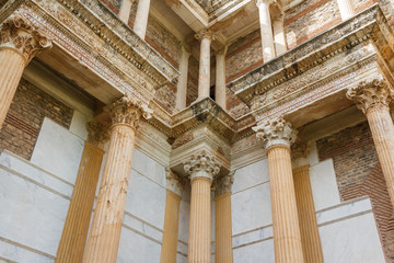 Ruins of the ancient Greek and Roman city of Sardis, Turkey