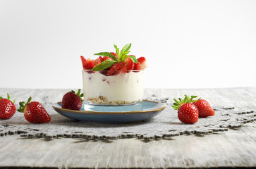 Strawberry Yoghurt and Muesli