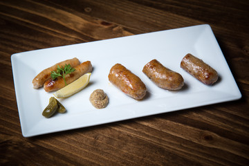 sausage platter