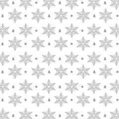 snowflakes pattern background icon vector illustration design