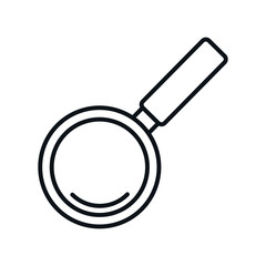 search magnifying glass isolated icon vector illustration design