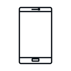 smartphone device isolated icon vector illustration design