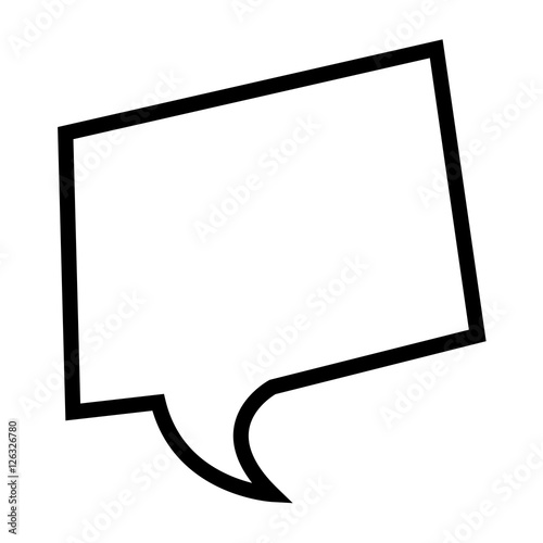 "speech bubble message isolated icon vector illustration design" Stock