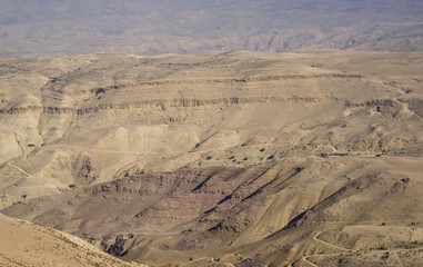 Fototapeta na wymiar Jordan Rift Valley