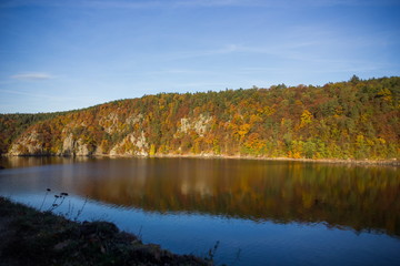 Vltava river, Czech republic.