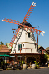 Windmill in Solvang, CA.
