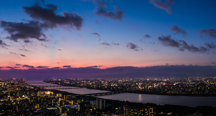 Fototapeta premium 都市の夜景