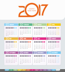 CALENDAR 2017