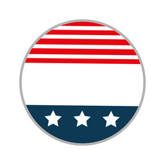united states of america emblem vector illustration design