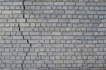 background old white bricks on the street