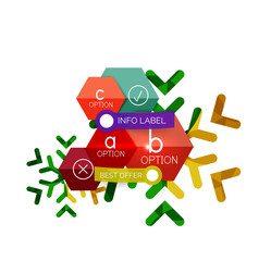 Sale Christmas tags and stickers