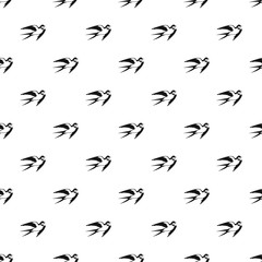 Swallow pattern. Simple illustration of swallow vector pattern for web