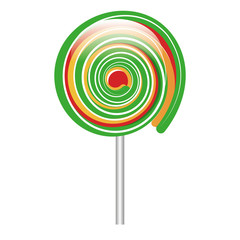 lollipop candy sweet isolated icon vector illustration design