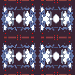 Fototapeta premium seamless tileable pixel texture pattern