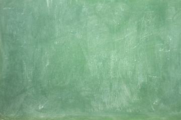 Green chalkboard texture as background
