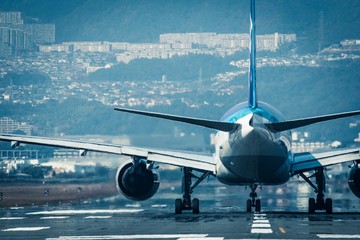 飛行機 滑走路