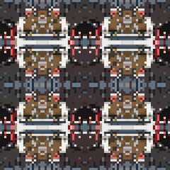 seamless tileable pixel texture pattern