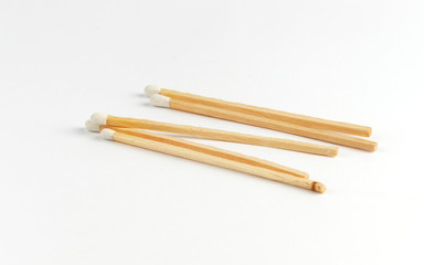 Matches isolated on white