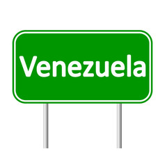 Venezuela road sign.