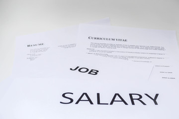 concept of salary is necessary for resume in job application