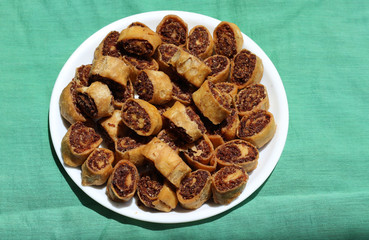 Bhakarwadi: traditional Maharashtra dish made on the occasion of a festival