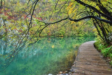 Plitvice Lakes Autumn, Croatia