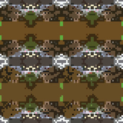 seamless tileable pixel texture pattern