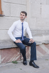 Obraz premium Business man hd