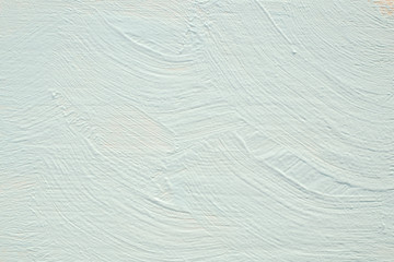 Light blue paint on wood wall