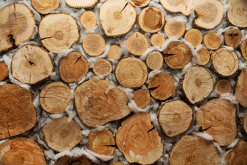 Wood, Logs background

