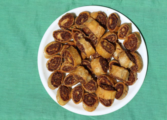 Bhakarwadi: traditional Maharashtra dish made on the occasion of a festival