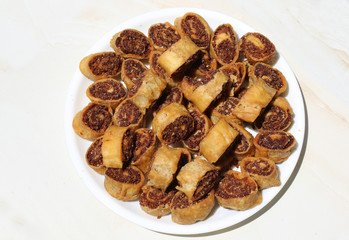 Bhakarwadi: traditional Maharashtra dish made on the occasion of a festival