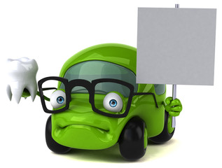 Fun car - 3D Illustration