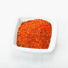 Spice mixture for fish courses