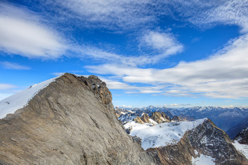 Alps, view from Mt. Titlis in Switzerland