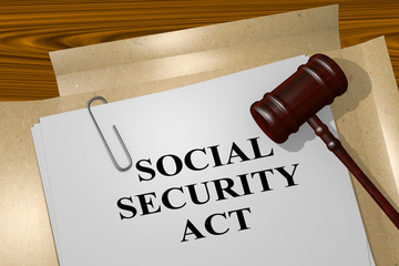 Social Security Act concept