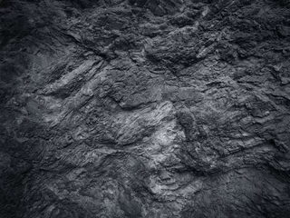 Abwaschbare Fototapete Steine Dunkelgrauer schwarzer Schieferhintergrund