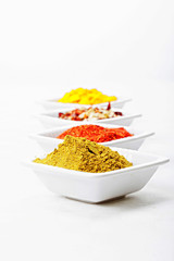 Row of spices