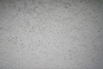 Plaster monochrom wall background. Overlay dust grainy texture for your design. Decorative render.