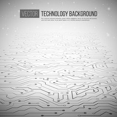Technology vector background