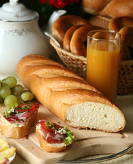 pastry on the table