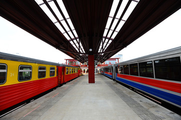 Obraz premium narrow gauge railroad