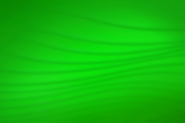 Green bright waves art. Blurred effect background.
