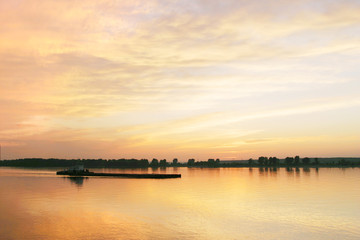 Fototapeta premium brightest sunset