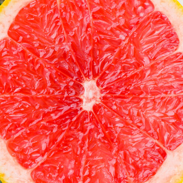 cut grapefruit texture Macro