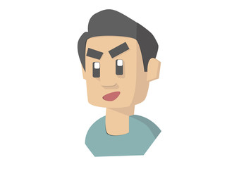 3D Man Avatar Corky Style 